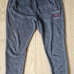 Hollister Men's Gray Jogger Pants